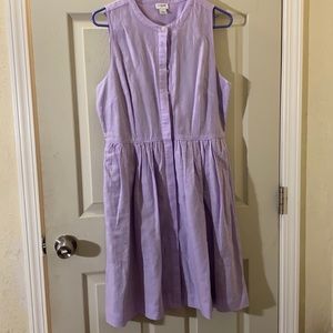Lilac sleeves dress